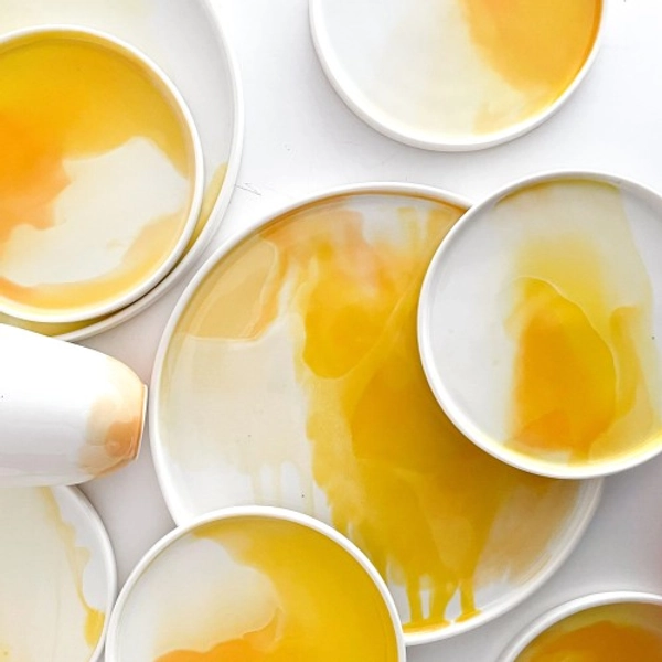 Talerz porcelanowy SAULE 15,5 cm