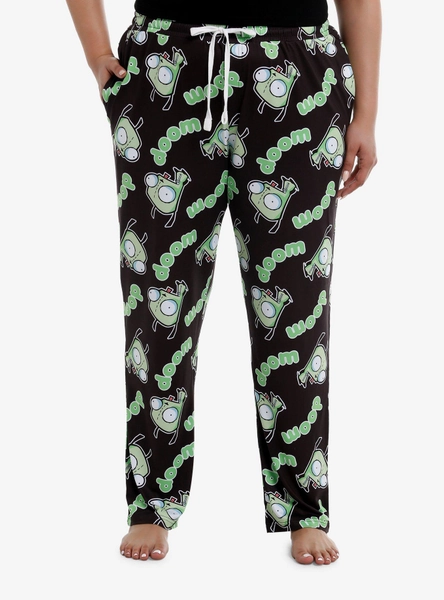 Invader Zim GIR Doom Pajama Pants Plus Size