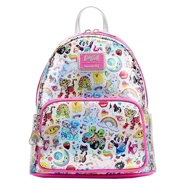 Loungefly Lisa Frank AOP Iridescent Mini Backpack (140869)