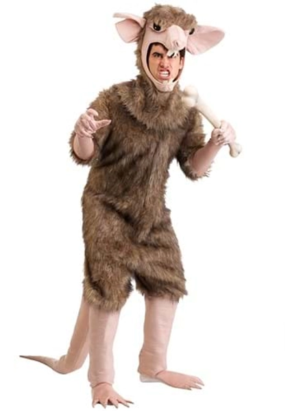 Sewer Rat Adult Costume | Animal Halloween Costumes