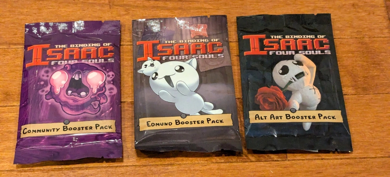 The Binding of Isaac: Four Souls Booster Pack Bundle (Check the price before buying!)