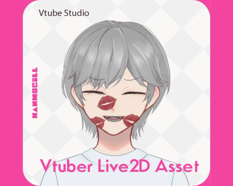 Valentine Kisses 【 Vtuber Live2D asset | Vtube studio 】