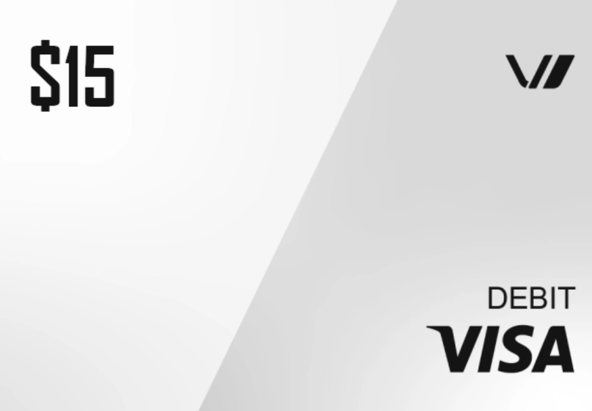 Virtual Visa $15 Gift Card