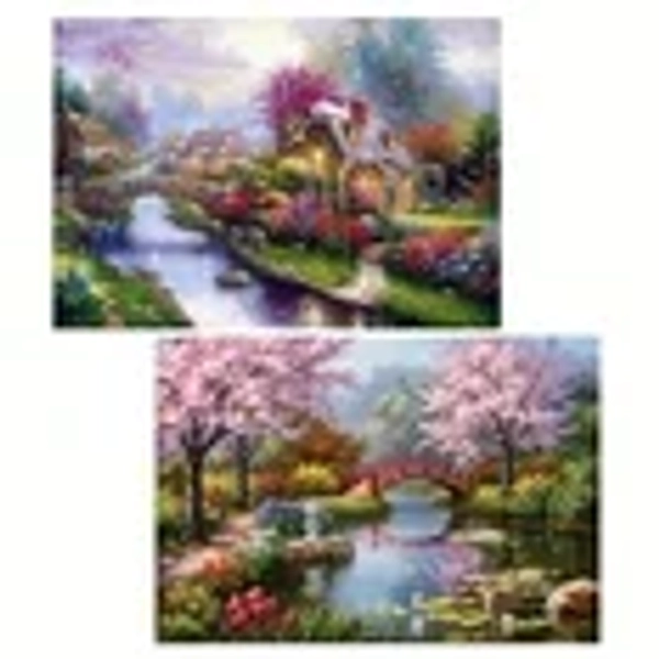 2 Pack 5D DIY Diamond Painting Kits