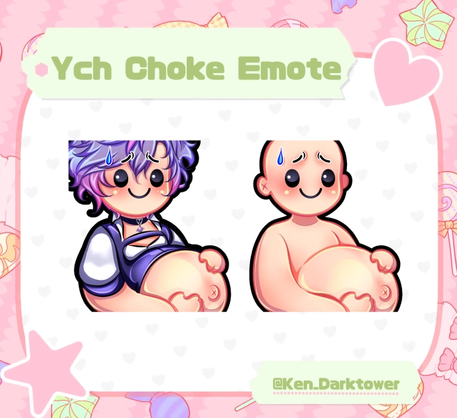YCH PREGNANT / MPREG EMOTE  by Ken_Darktower (@Ken_Darktower)