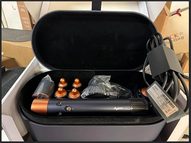 Dyson 394944-01, HS05-Airwrap completo blu prussia, Rame, 40 mm