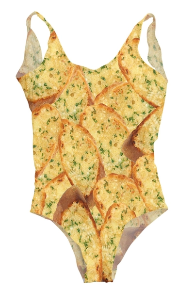 Garlic Bread One Piece Swimsuit