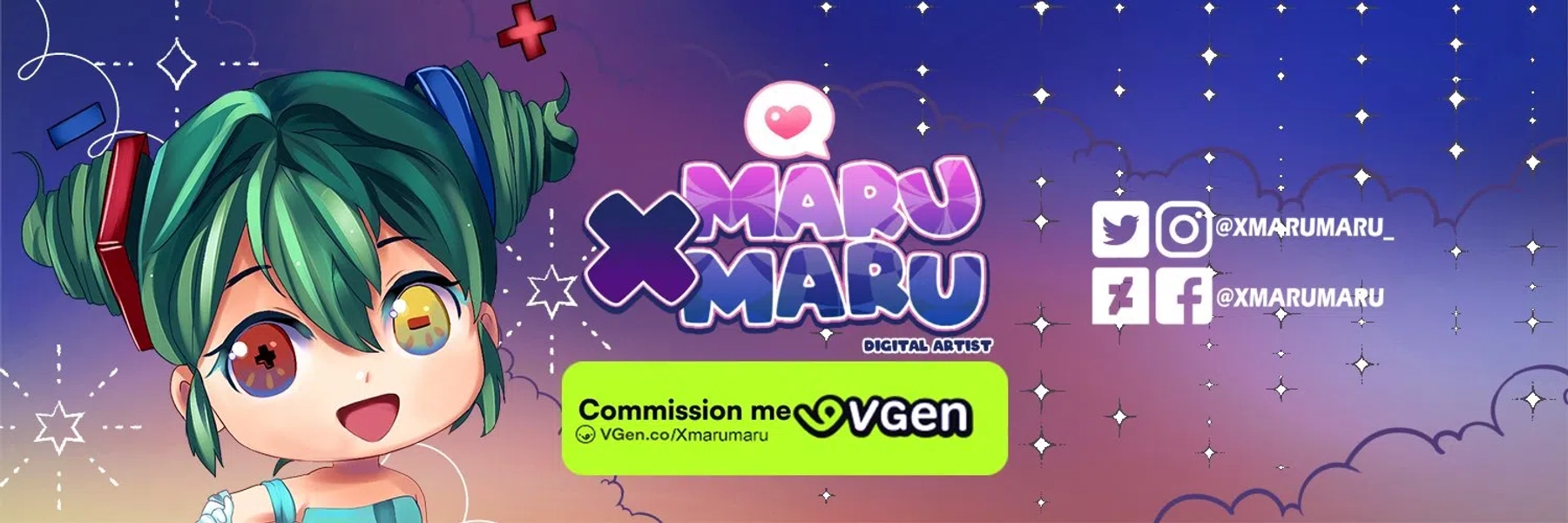 Custom Animated Stream Overlay / Screen  ♥ April list by Xmarumaru (@Xmarumaru)