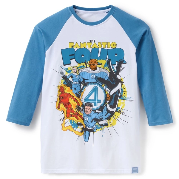 The Fantastic 4: First Steps Baseball T-Shirt for Adults by Cakeworthy | Disney Store