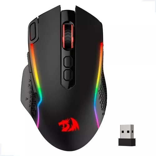 Mouse Para Jogo Redragon Taipan Pro M810 10000 Dpi Sem Fio Cor Preto