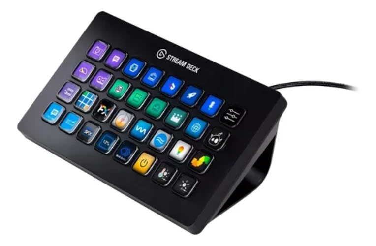 Stream Deck Elgato Deck Xl - Usb Integrado, 32 Teclas, Preto