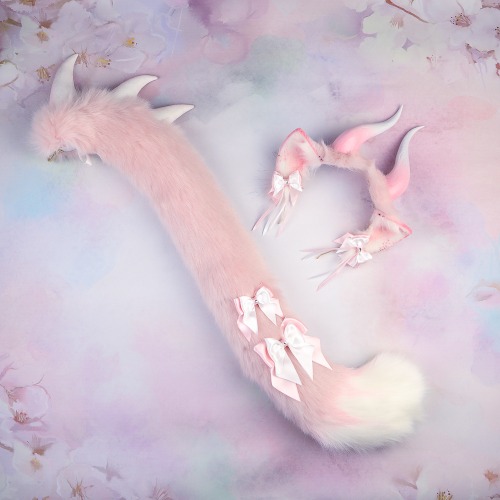 PINK DEMON KITTEN set