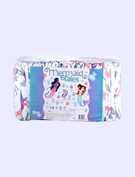 Rearz Mermaid Tales Mega - Windeln mit Plastik-Folie - Diaper Minister