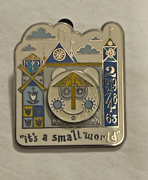 Disney Parks It’s A Small World Spinner Pin