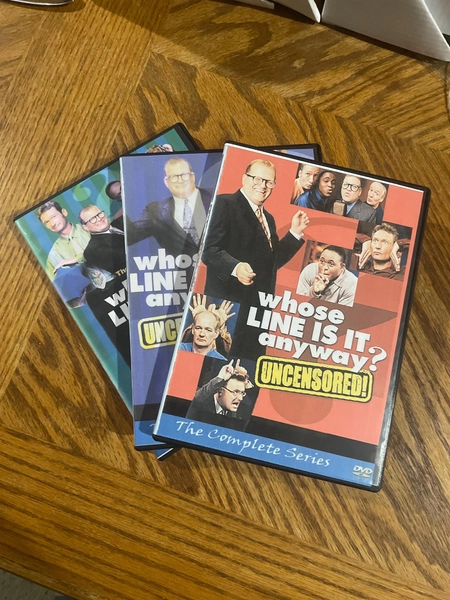 Whose Line is it Anyway Complete Series DVD (1998-2007) Season 1-8 with Drew Carey as host