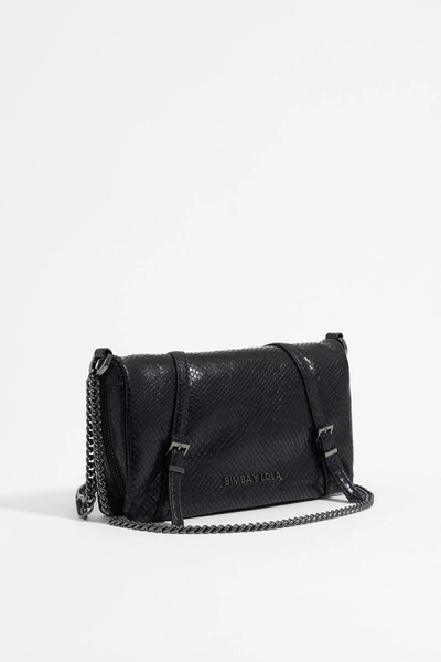 Petit sac bandoulière cuir noir