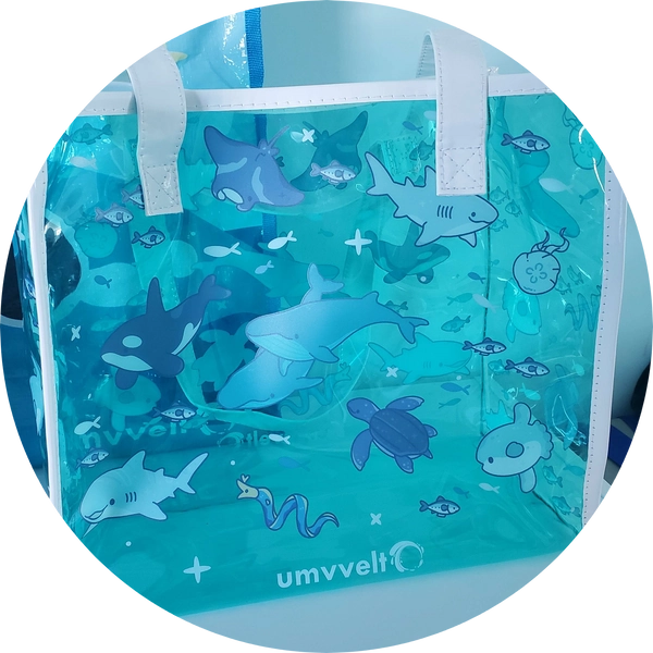 Clear Aquarium Tote Bag