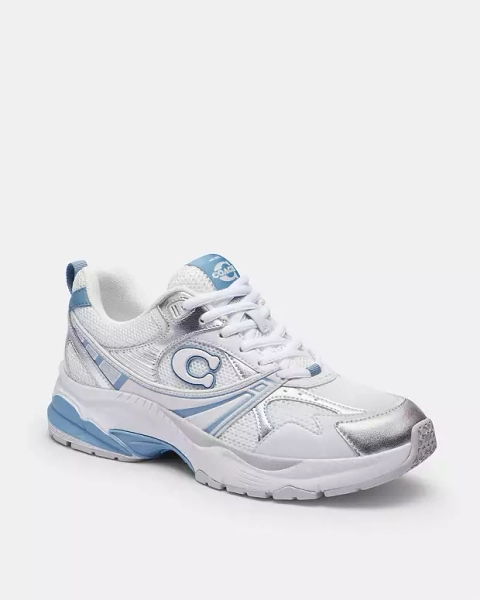 Chalk/Bluebell Mesh Sneaker