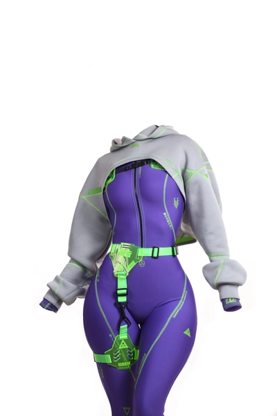 Cyber Purple Suit (Full Set) - Moruhiko