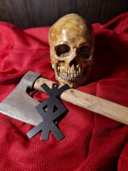 Home Protection Bind Rune Runes metal Heathen Asatru Norse Viking Othala Odal Viking Gifts Norse Pagan
