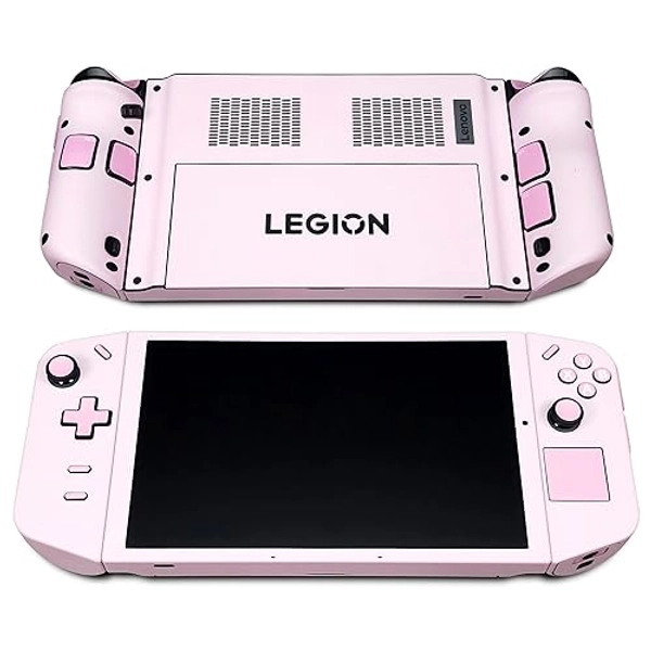Legion Go Skin, Pink edition, Full wrapping matte vinyl skin for Legion Go (Designed by POP SKIN)