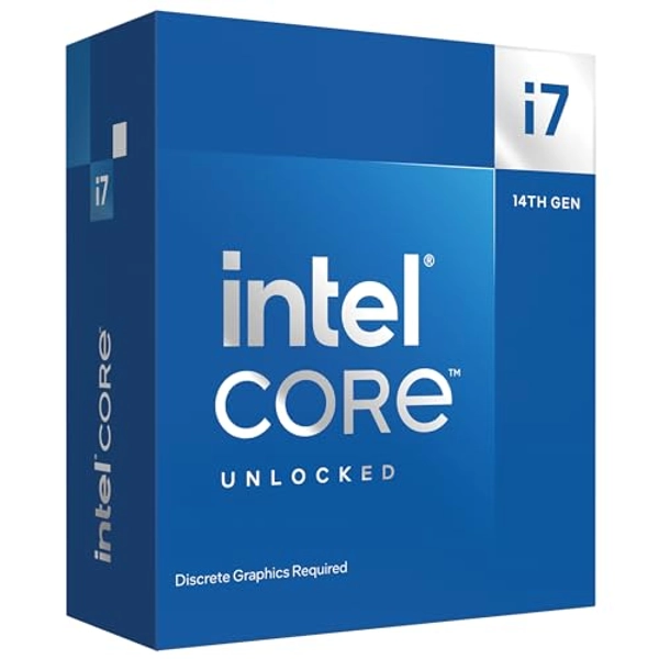 Intel® Core™ i7-14700KF New Gaming Desktop Processor 20 cores (8 P-cores + 12 E-cores) - Unlocked