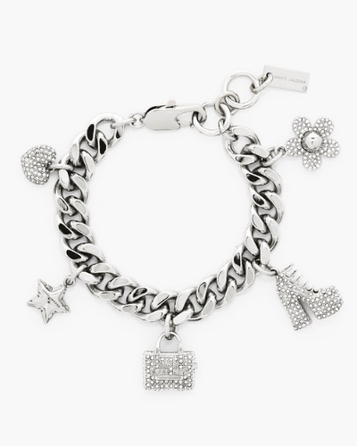 The Pave Mini Icon Charm Bracelet