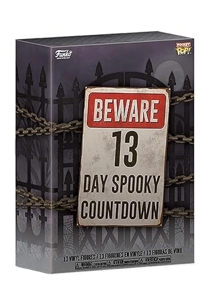 Funko Advent Calendar: 13 Day Spooky Halloween Countdown,Calendar - 13 Pocket Pop! Horror Franchise Vinyl Figures