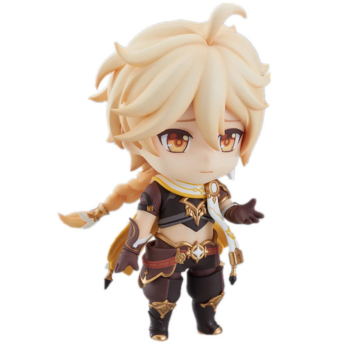 Sonsoke Genshin Impact Anime Figure Aether Q Version Nendoroid Action Figures Toy Figurine Character Model Toy Statue Figure Gift 10cm (Aether 109)