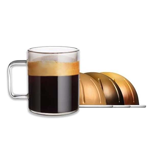 Double Espresso Capsules Variety Brew 2.7 Ounces -30 pods (DOPPIO+DOLCE+CHIARO)