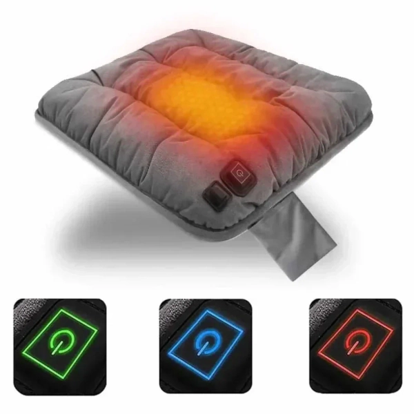Adjustable Chair Cushion with Heat Function