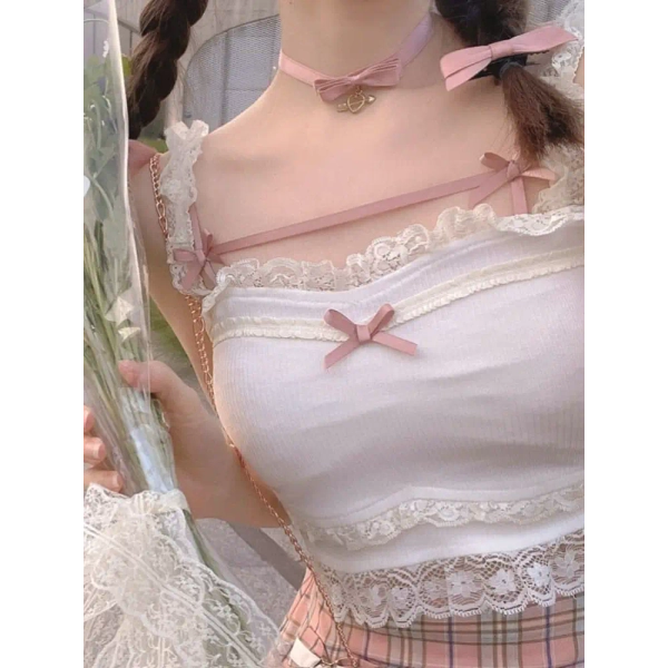 Ethereal Nymphette Knit Camisole Tank Top