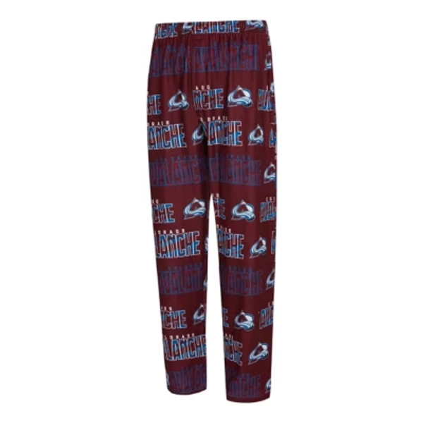 Concepts Sport Colorado Avalanche Shuffle Sweatpants Maroon Small