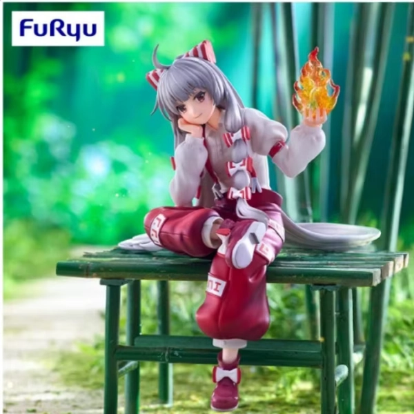 Furyu Touhou Project Fujiwara No Mokou Anime Figure Noodle Press Cute Funny Anime Character Collection Decoration Surprise Gifts - AliExpress 26