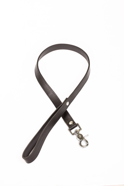 Handmade long leather human leash