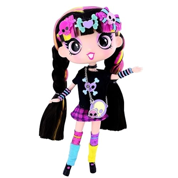 Luna Decora Fashion Girlz 11" Doll Stickers & Endless Style Fun for Creative Play