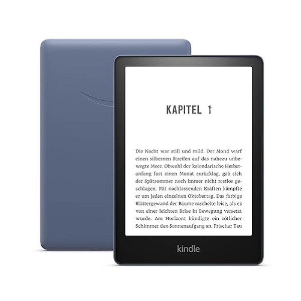 Kindle Paperwhite (16 GB) – Jetzt mit 6,8-Zoll-Display (17,3 cm) und verstellbarer Farbtemperatur – mit Werbung - Denimblau (Vorherige Generation)