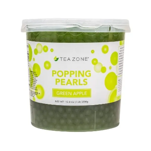 Tea Zone Green Apple Popping Pearls (7 lbs)
