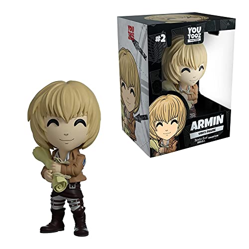 Youtooz Attack on Titan Armin Vinyl Figure, 4.5" Armin Youtooz Anime Figure from Attack on Titan Series, Collectible Figure - Youtooz Attack on Titan Collection - Armin