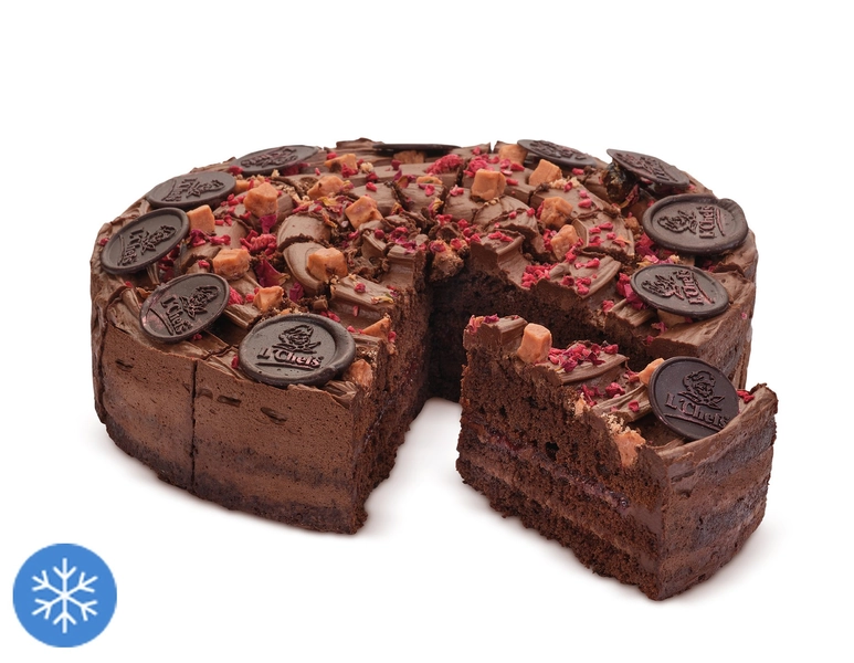 Čokoládový dort s malinami 1200 g