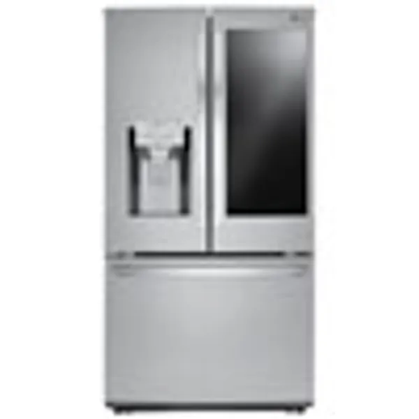 LG Instaview 36" 21.9 Cu. Ft. Counter-Depth French Door Refrigerator (LFXC22596S) - Stainless Steel