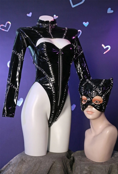 Catwoman Sexy Costume and Mask