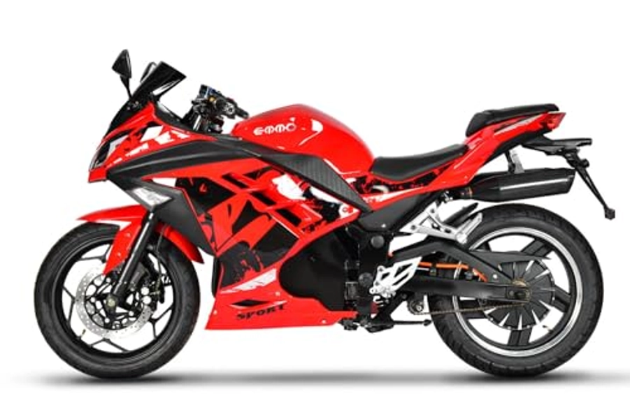 EMMO Zone GTS Electric Motorcycle for Adults - Electric Bike 72V High Performance Long Range - QS Motor - 72V 45Ah