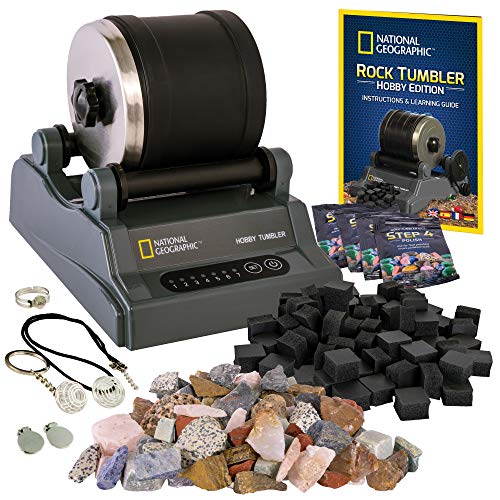 National Geographic Hobby Rock Tumbler Kit