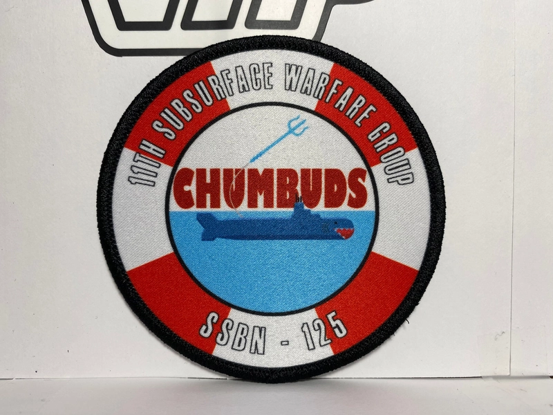 11th Subsurface Warfare Group Patch [Gawr Gura / Hololive English]