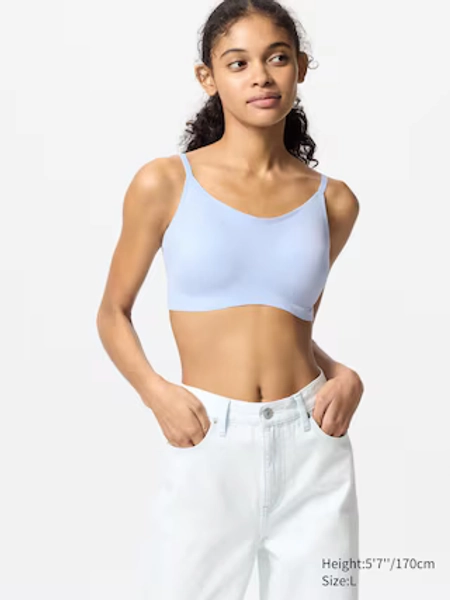 UNIQLO Wireless Bra Ultra Relax Scoop Neck