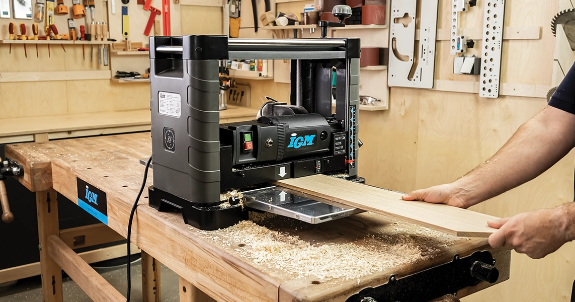 IGM PS33 Spiral Hrúbkovacia frézka stolná | IGM Nástroje a stroje