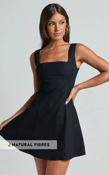 Adiana Mini Dress Black