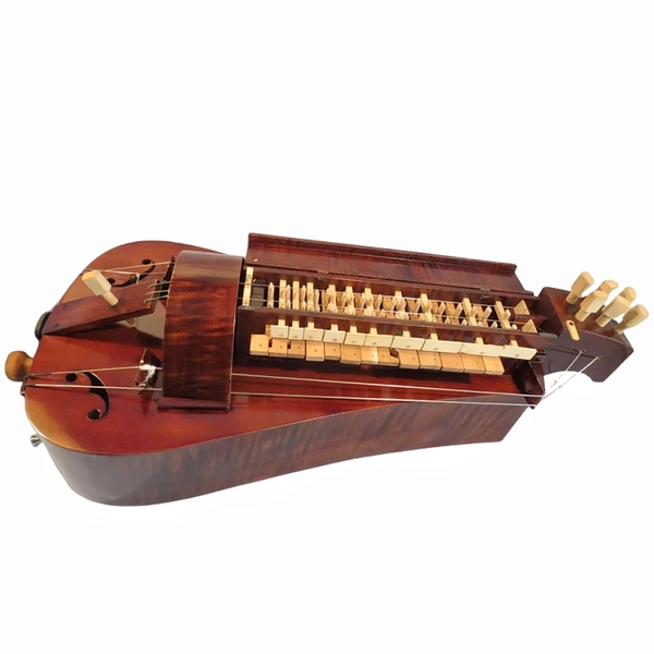 Handmade Hurdy Gurdy , Good Sound, Spruce Maple wood, free hard case