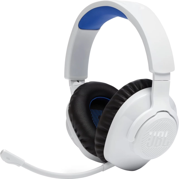 JBL - Quantum 360P Wireless Gaming Headset for PS5, PS4, PC, and Switch - White